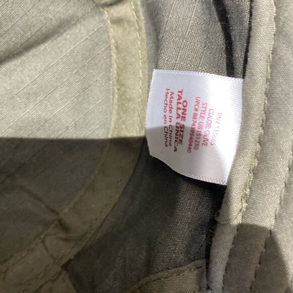 Bio-World Merchandising Men's Olive Green Side Button Tab Cadet Hat One Size - Picture 10 of 11